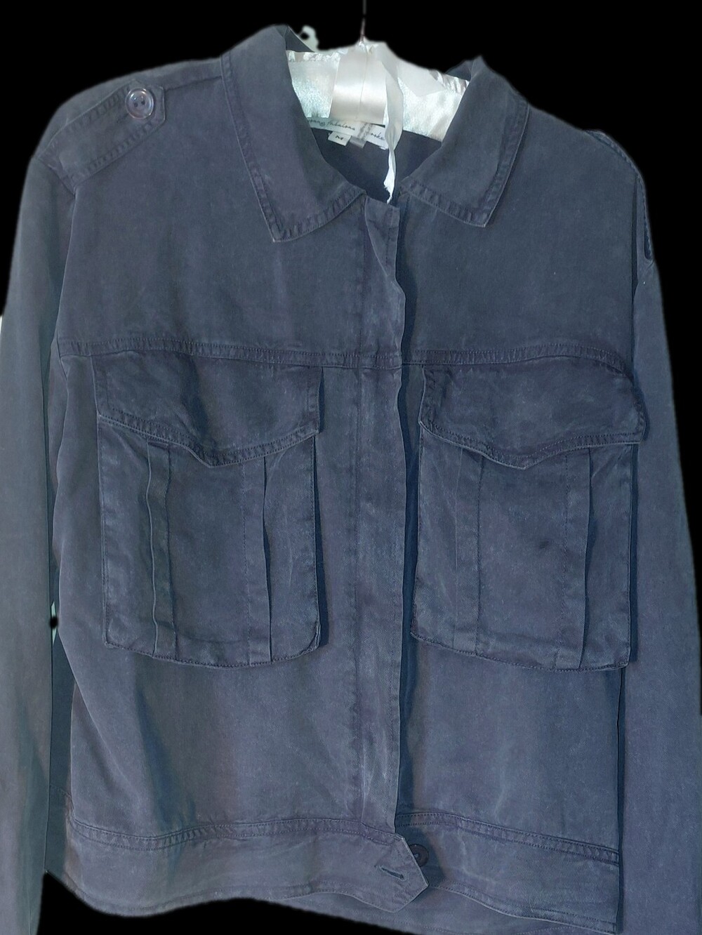 Young Fabulous & Broke Navy "Damon"  Utility Jacket